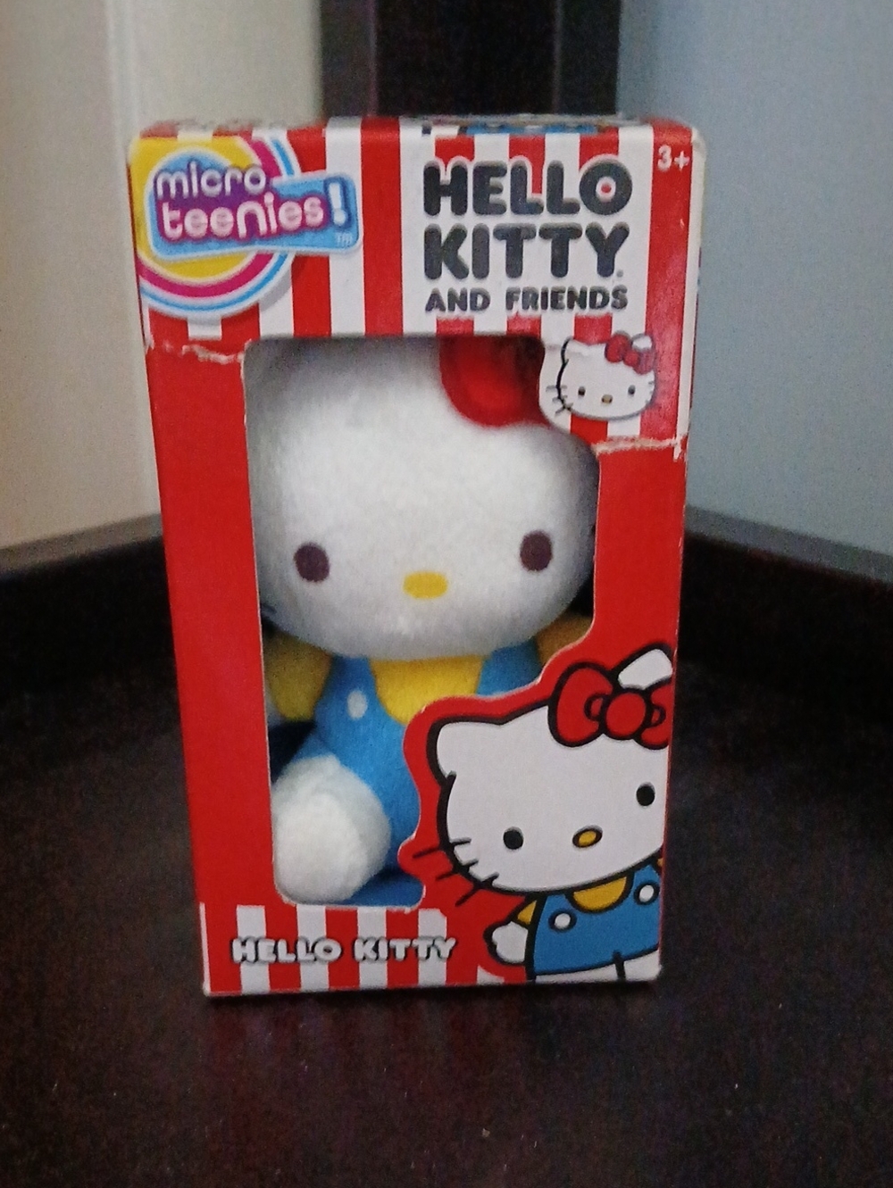 Hello Kitty Plush - White, Blue, Yellow, Red